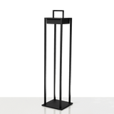 Retro Solar Lantern - Large | Aluminum Sandy Black, ,