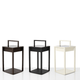 Retro Solar Lantern - Small | Aluminum Bone, ,