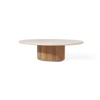 Rhodes Teak Round Coffee Table 48"