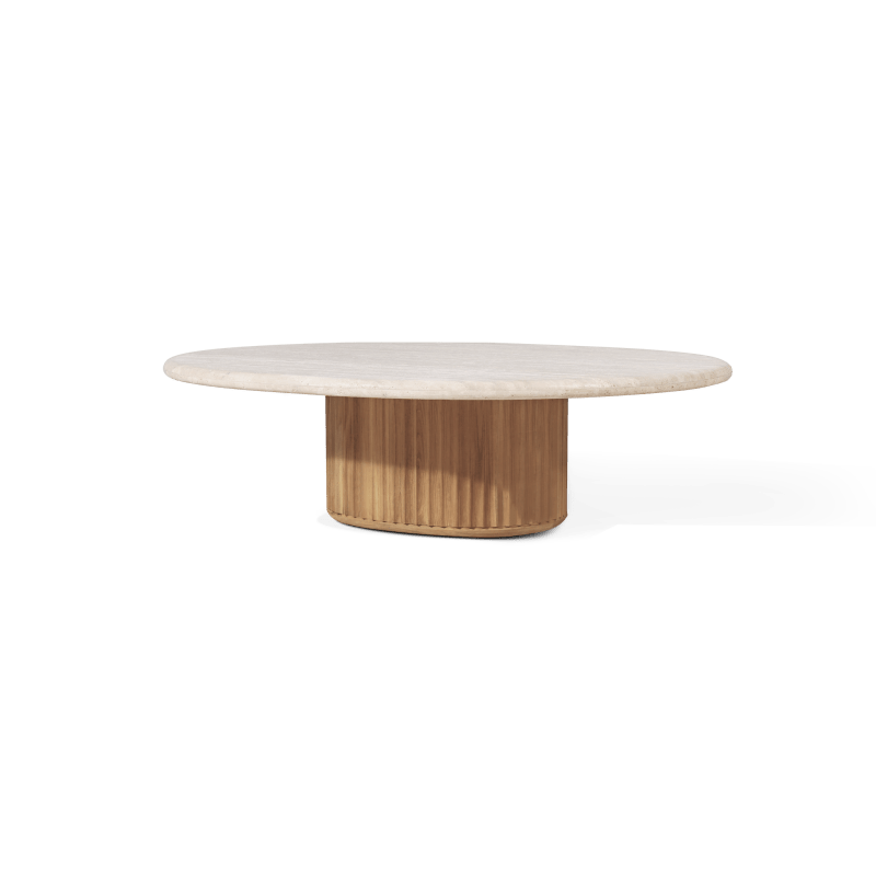 Rhodes Teak Round Coffee Table 48"