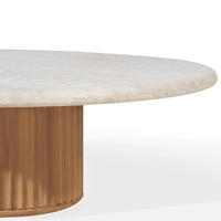 Rhodes Teak Round Coffee Table 48"