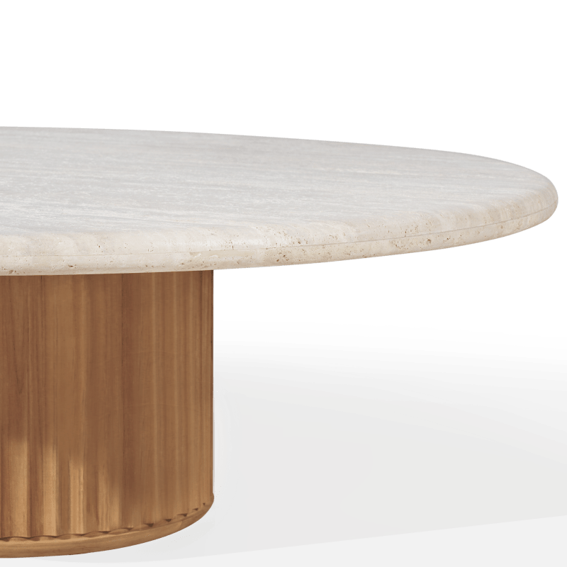 Rhodes Teak Round Coffee Table 48"