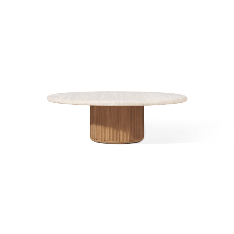 Rhodes Teak Round Coffee Table 48"