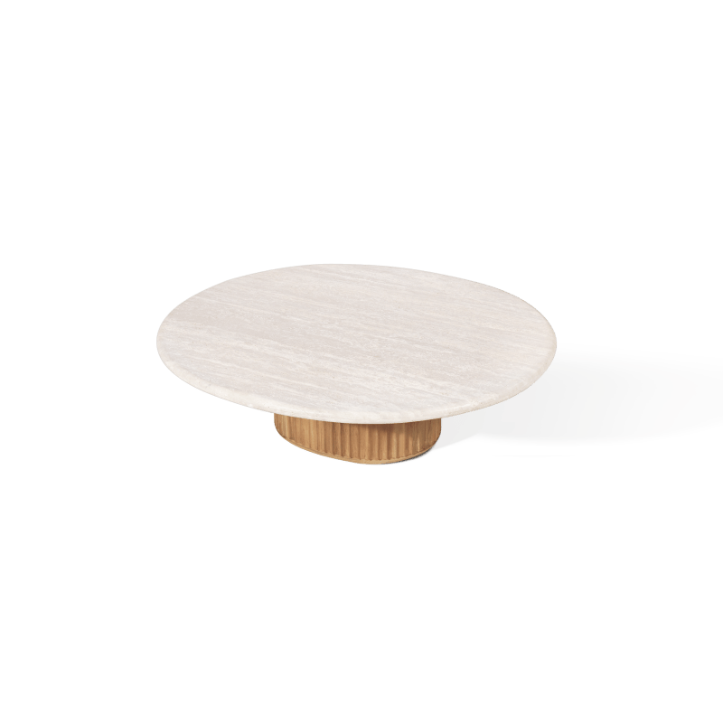 Rhodes Teak Round Coffee Table 48"
