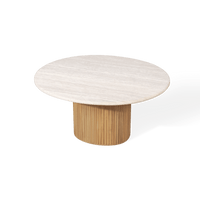 Rhodes Teak Round Dining Table 60"