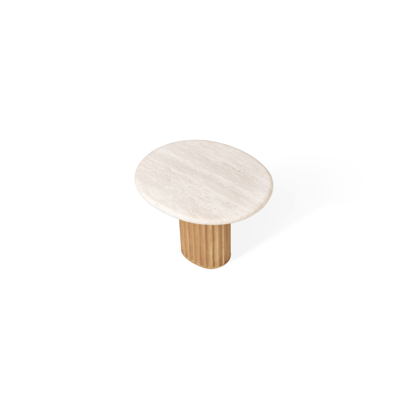Rhodes Teak Round Side Table