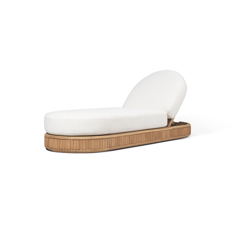 Rhodes Teak Sun Lounge