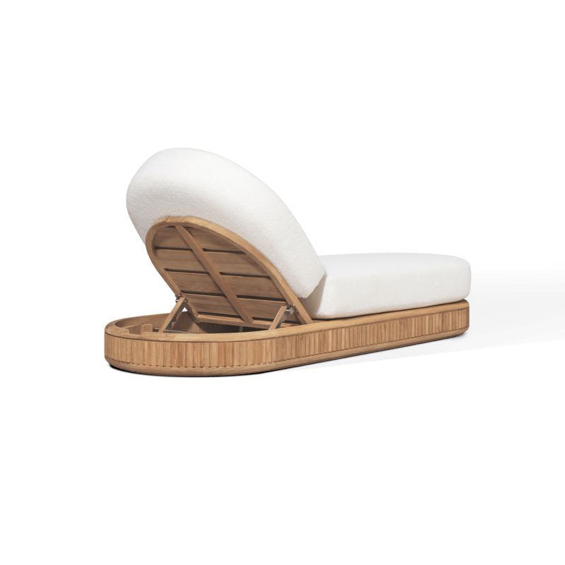 Rhodes Teak Sun Lounge