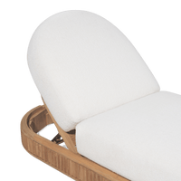 Rhodes Teak Sun Lounge