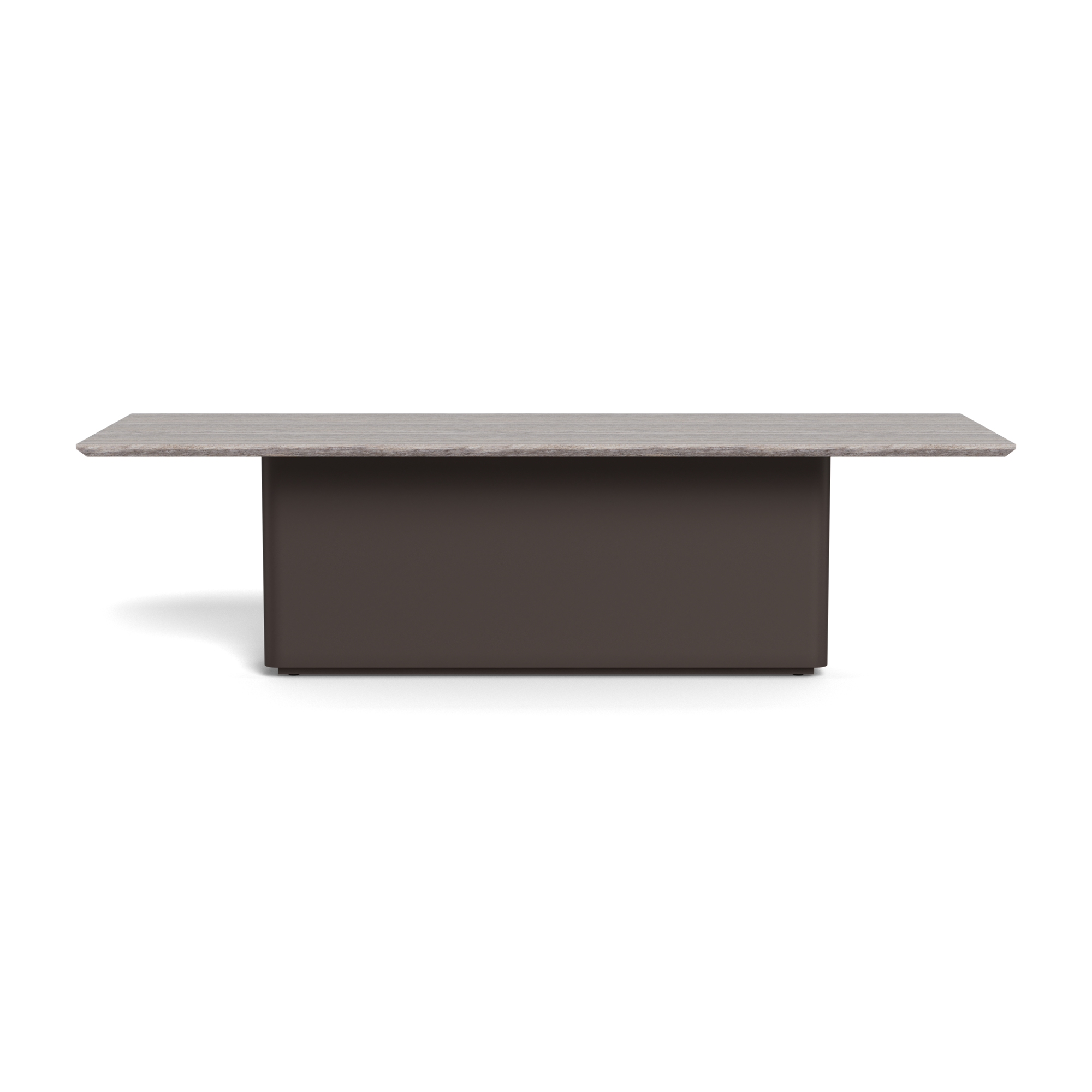 Santorini Stone Rectangle Dining Table 108"