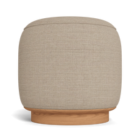 Santorini Round Footstool