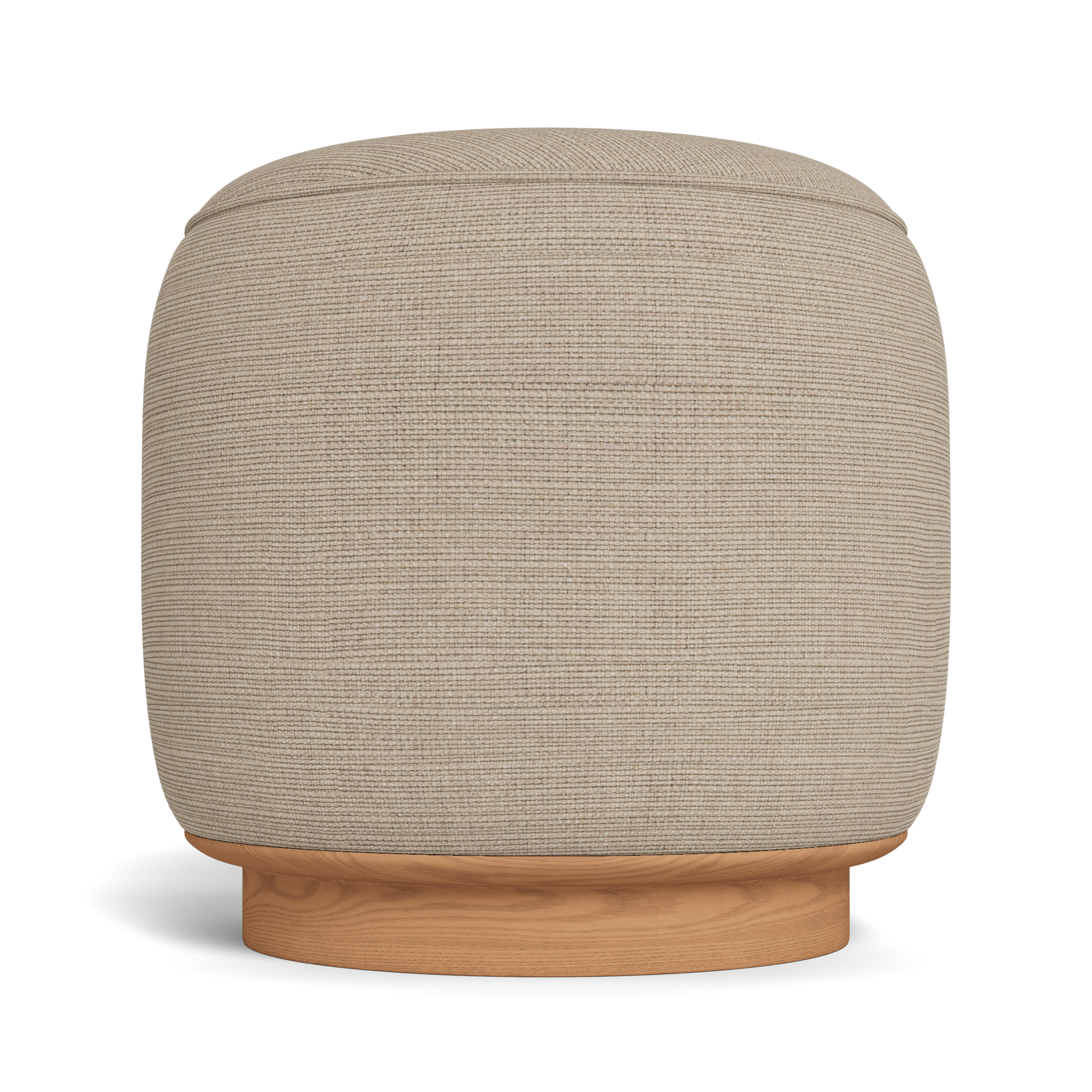 Santorini Round Footstool