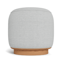 Santorini Round Footstool