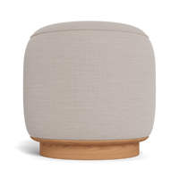 Santorini Round Footstool