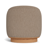 Santorini Round Footstool