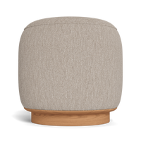 Santorini Round Footstool