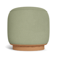 Santorini Round Footstool