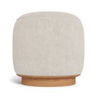 Santorini Round Footstool
