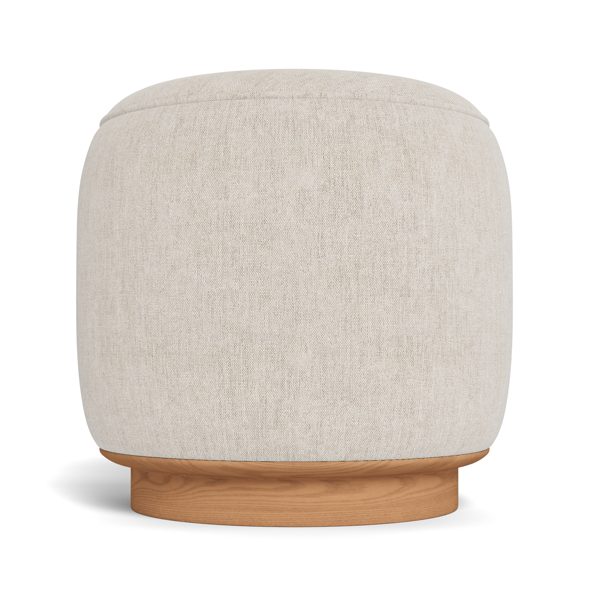 Santorini Round Footstool