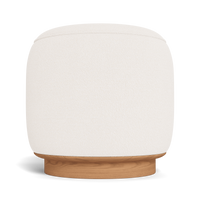 Santorini Round Footstool