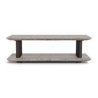 Santorini Stone Rectangle Side Table