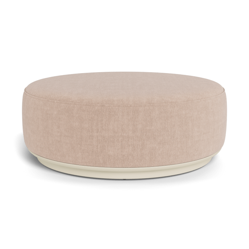 Santorini Round Coffee Table Ottoman