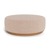 Santorini Round Coffee Table Ottoman