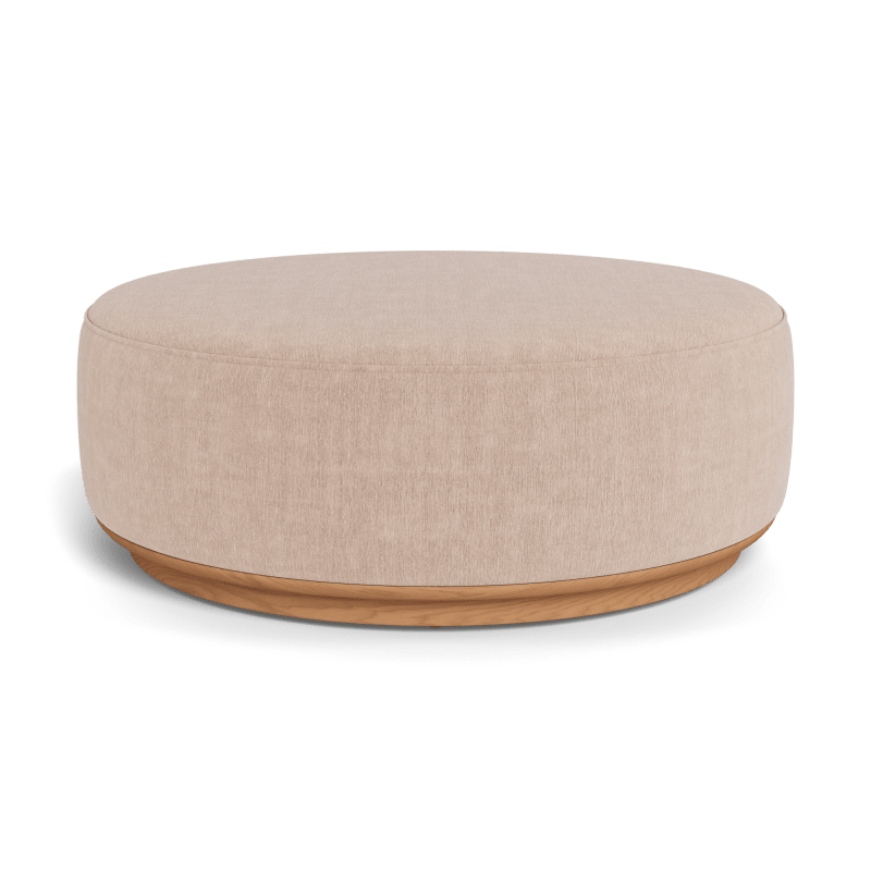 Santorini Round Coffee Table Ottoman