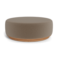 Santorini Round Coffee Table Ottoman