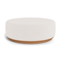 Santorini Round Coffee Table Ottoman