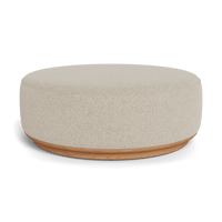 Santorini Round Coffee Table Ottoman