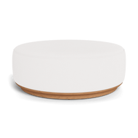 Santorini Round Coffee Table Ottoman