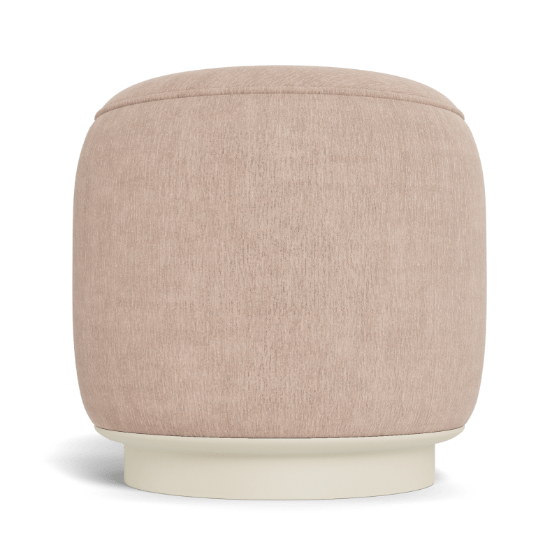 Santorini Round Footstool