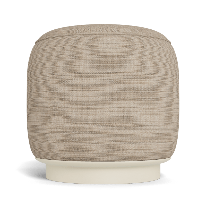 Santorini Round Footstool