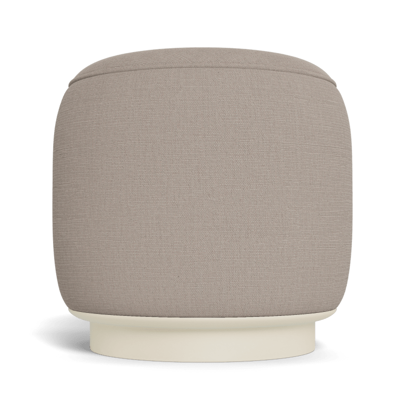 Santorini Round Footstool