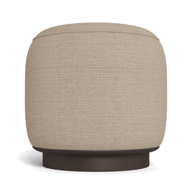 Santorini Round Footstool