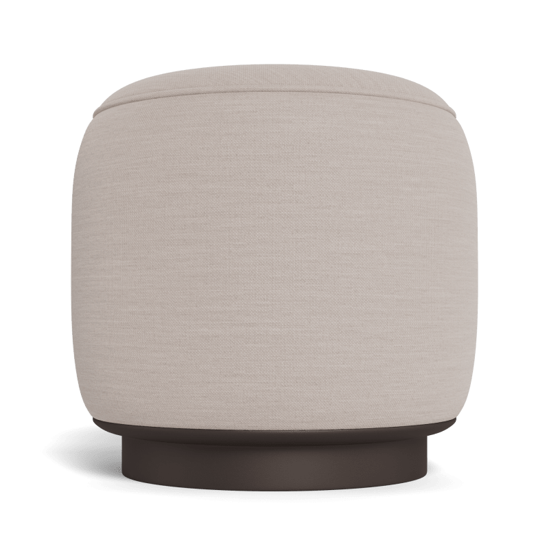 Santorini Round Footstool