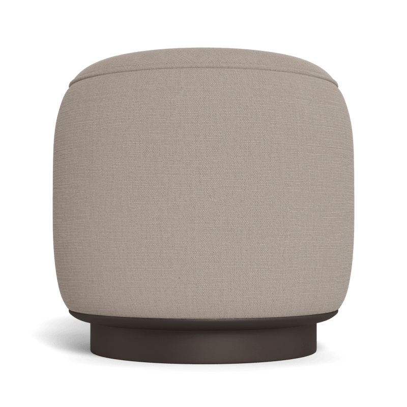 Santorini Round Footstool
