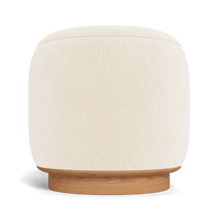 Santorini Round Footstool