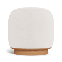 Santorini Round Footstool