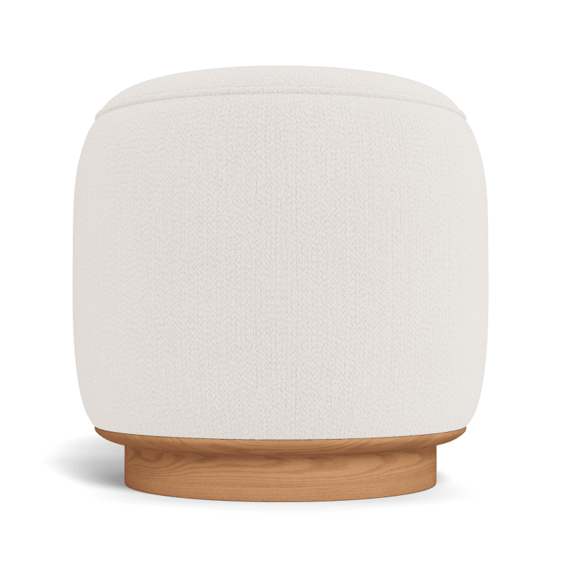 Santorini Round Footstool
