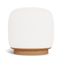 Santorini Round Footstool