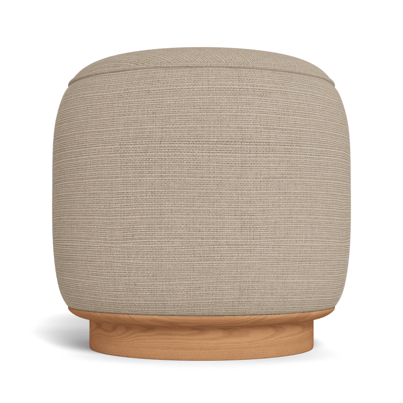 Santorini Round Footstool