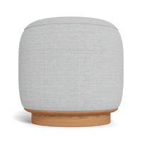 Santorini Round Footstool