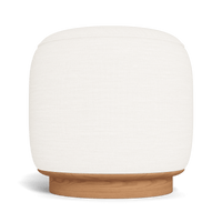 Santorini Round Footstool
