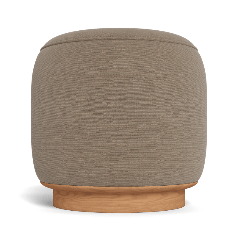 Santorini Round Footstool