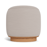 Santorini Round Footstool
