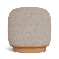 Santorini Round Footstool