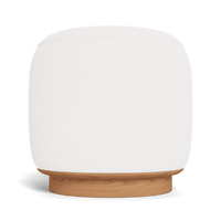 Santorini Round Footstool