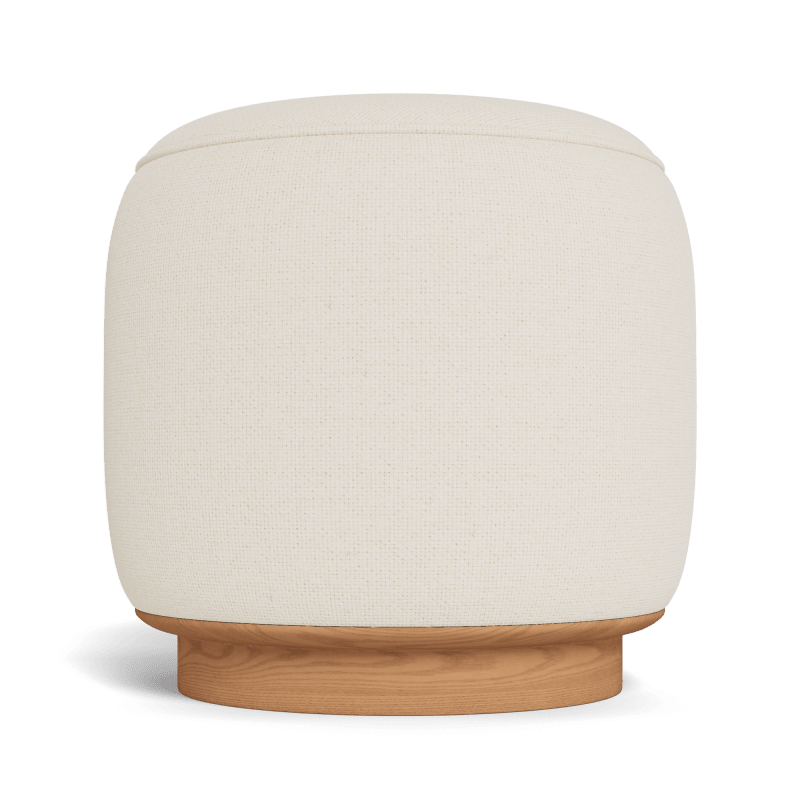 Santorini Round Footstool